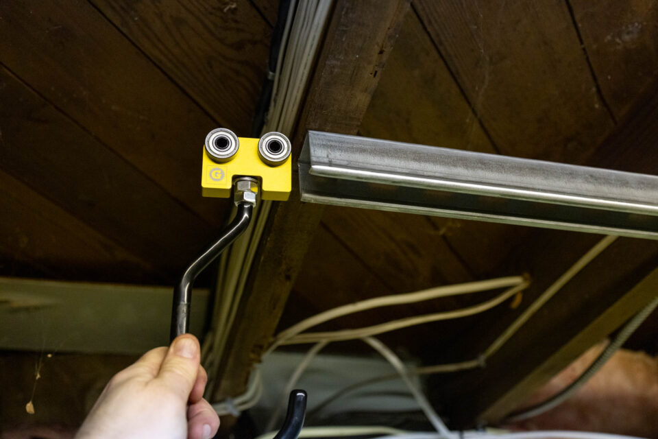 gearblocks hanging bike storage