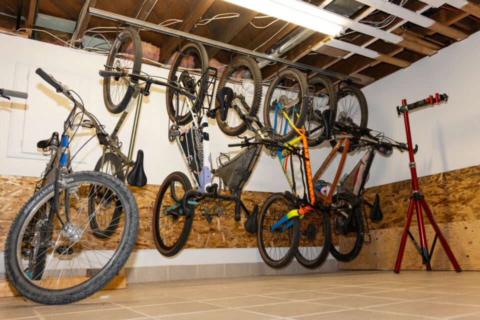 gearblocks hanging bike storage