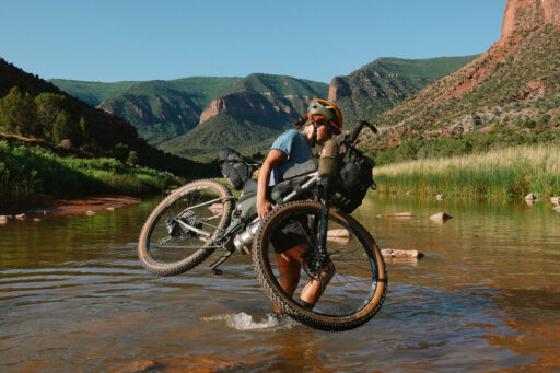 Lower Dolores Canyon Scramble bikepacking route, Sarah Swallow