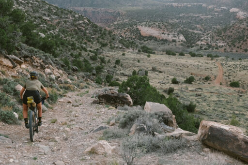 Lower Dolores Canyon Scramble bikepacking route, Sarah Swallow