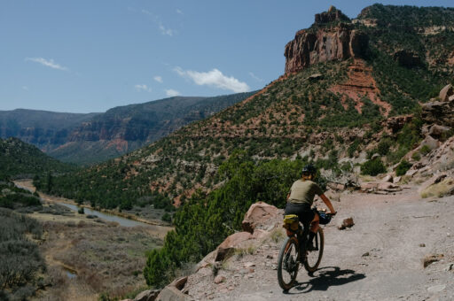 Lower Dolores Canyon Scramble bikepacking route, Sarah Swallow