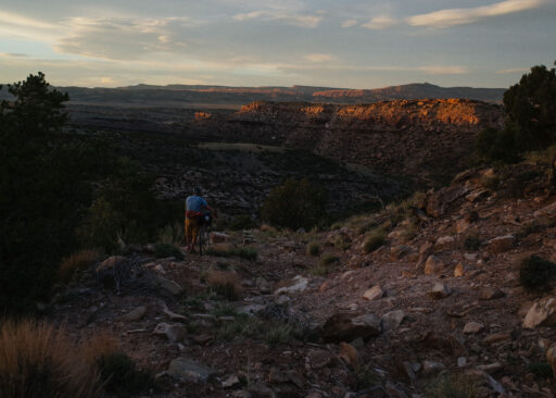 Lower Dolores Canyon Scramble bikepacking route, Sarah Swallow