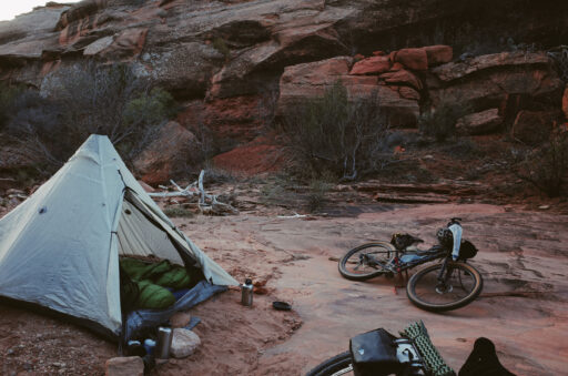 Lower Dolores Canyon Scramble bikepacking route, Sarah Swallow