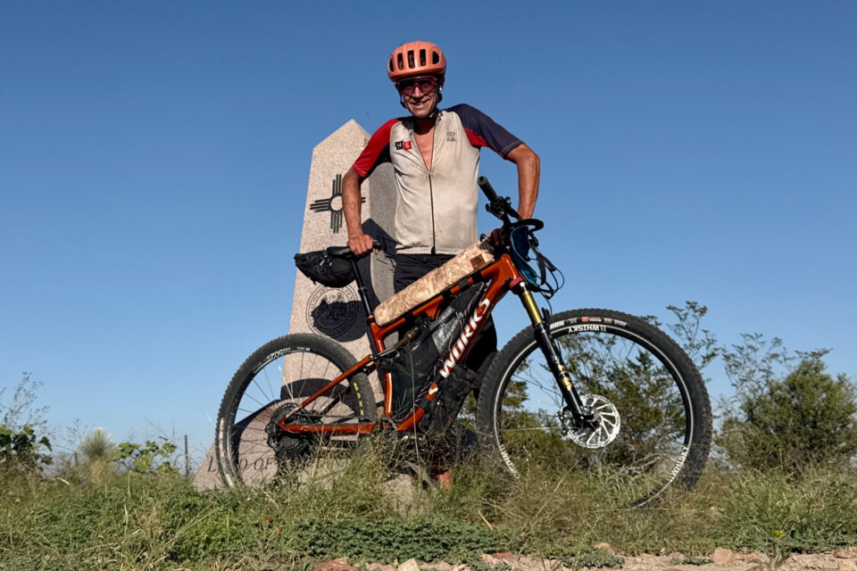 Mark Egge Completes First “Full Suspension” Continental Divide Ride