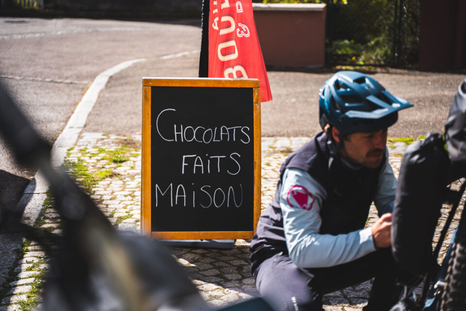 Enduro-packing Anton Wunscher and Fred Leth