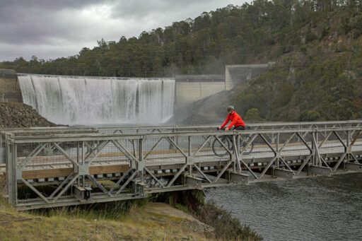 Tassie Traverse bikepacking route