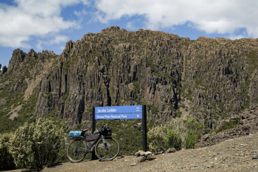 Tassie Traverse bikepacking route