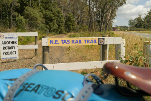 Tassie Traverse bikepacking route