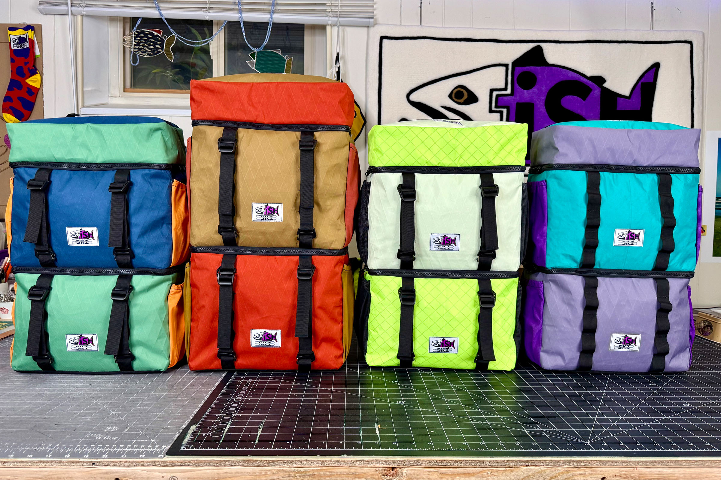 Fish-Ski Backpack Panniers - BIKEPACKING.com