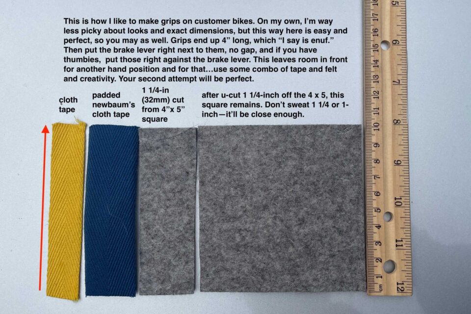 How to Wrap Your Bars Like Grant Petersen