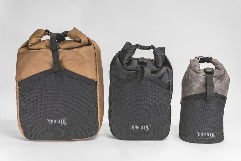 San Util Design Releases V2 Mini Panniers and Large Panniers