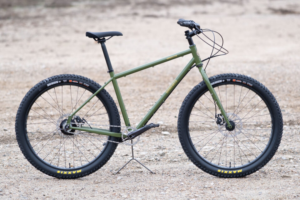 New 2026 Tumbleweed Prospector in Olive Green and Teal