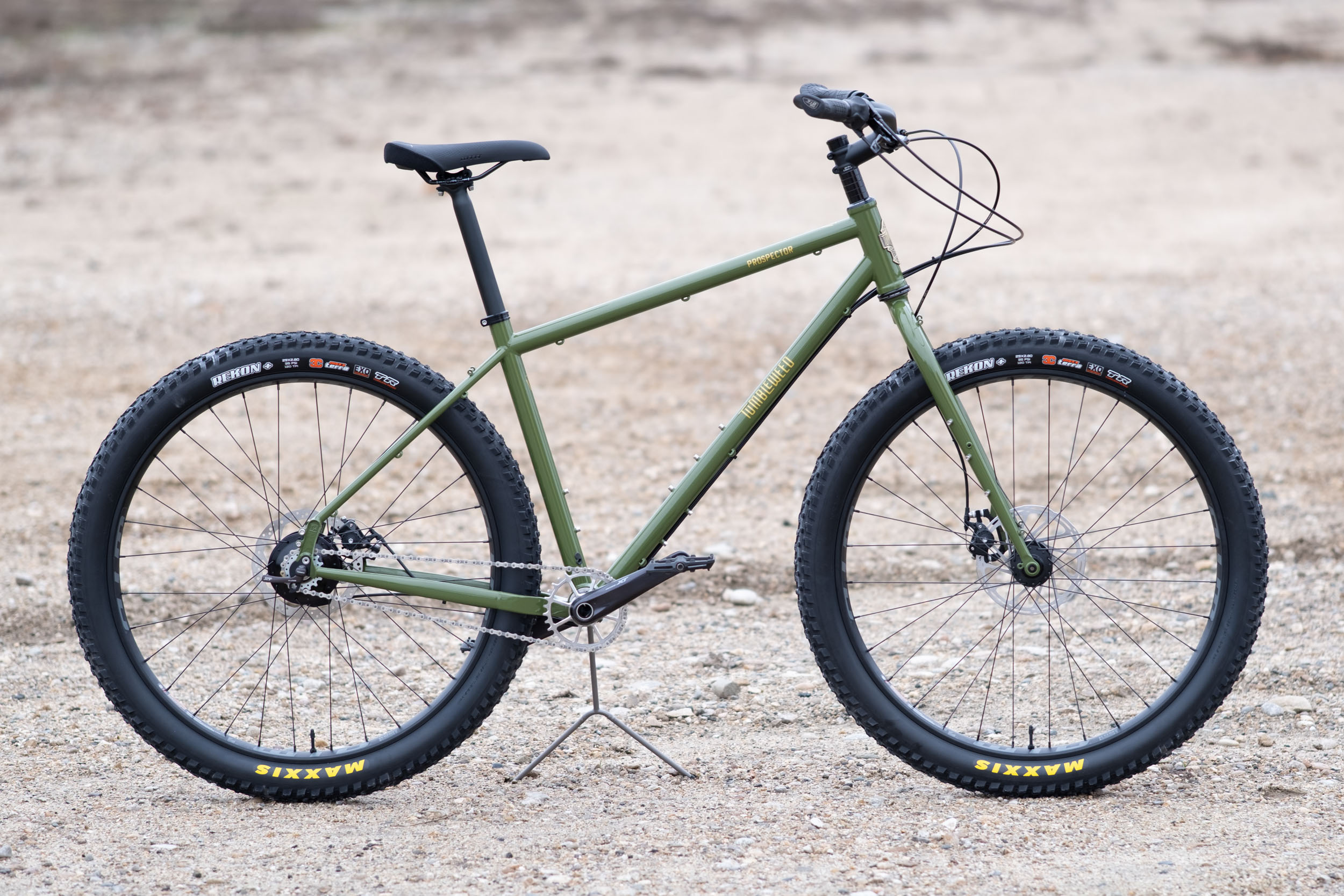 2026 Tumbleweed Prospector in Olive Green and Teal - BIKEPACKING.com