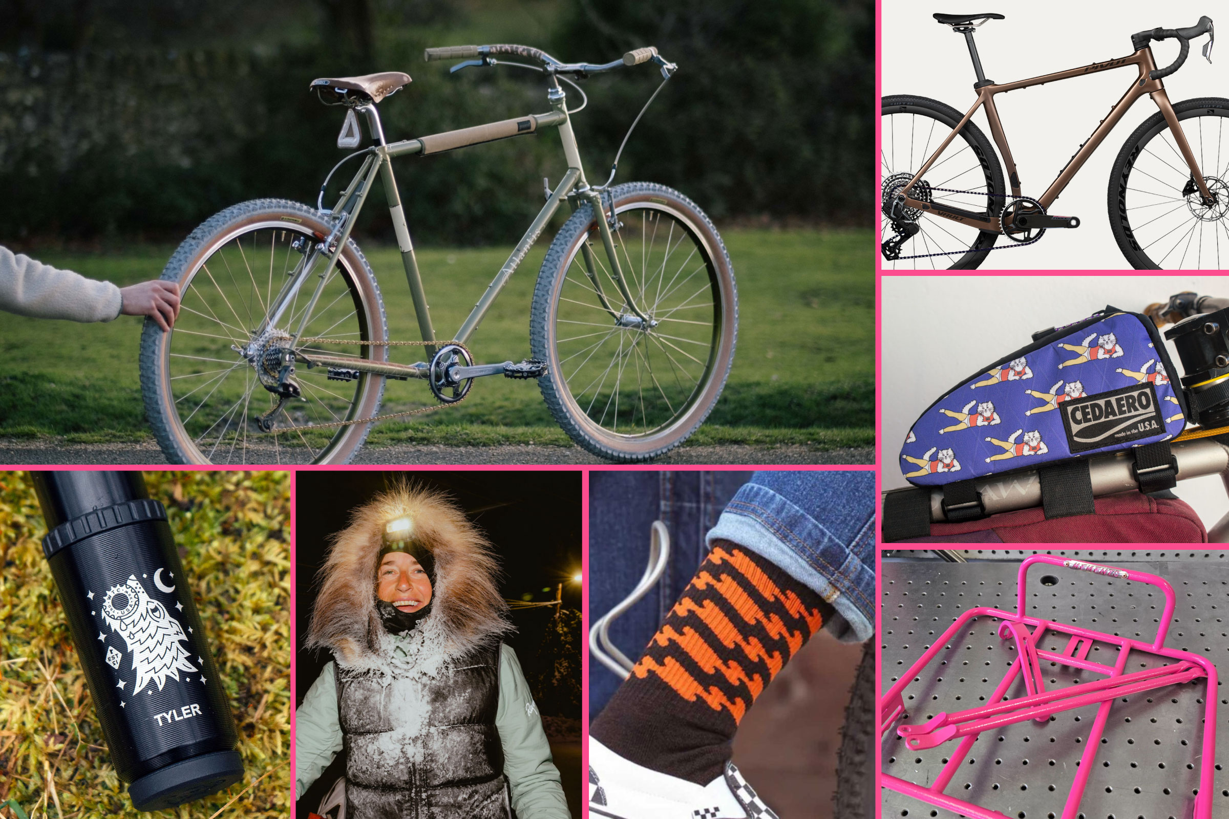 Friday Debrief: Drop-Bar Full-Suspension, Lael at Frostbike, Pink Racks, and More…