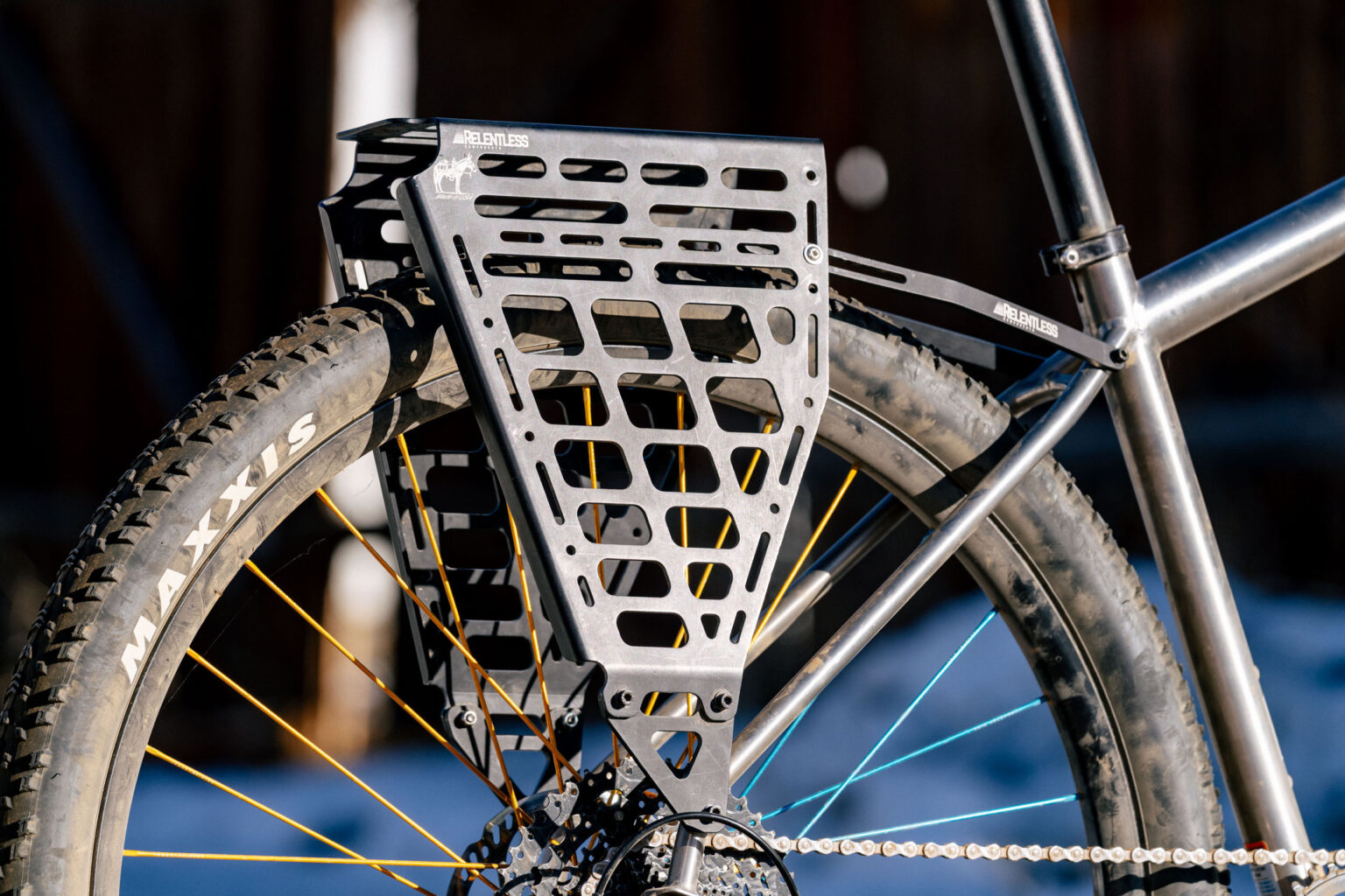 Pack Mule Ladder Rack Relentless Mule Rack Review - BIKEPACKING.com