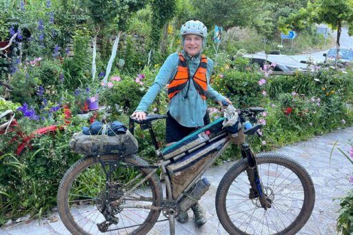 hannah simon international bikepacking