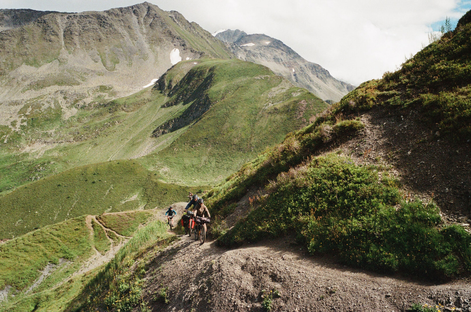 High Season Hike-a-bike Tour du Mont Blanc