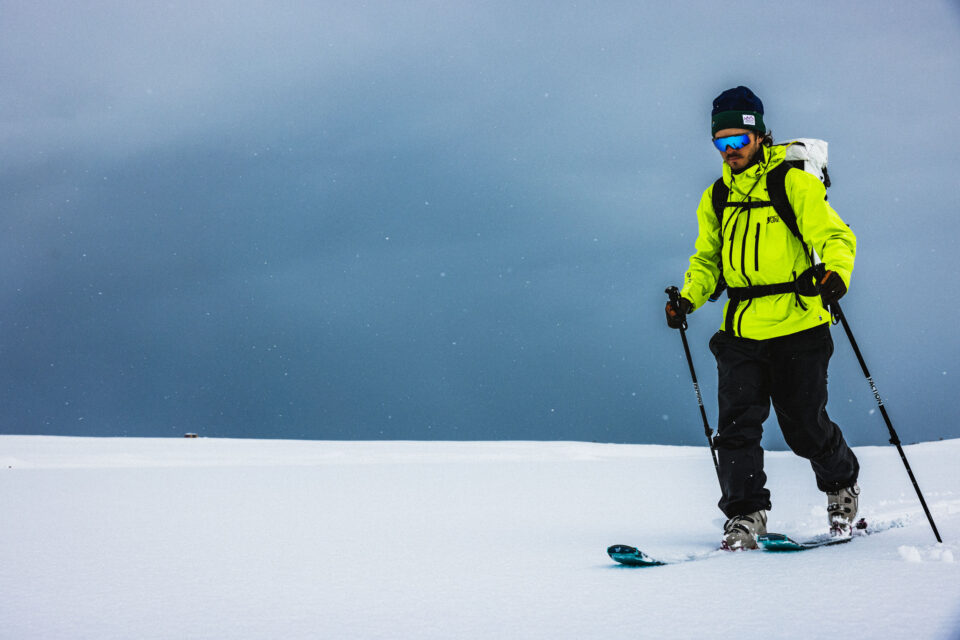 A Hundred Words for Wind Film Cycling to Ski Iceland