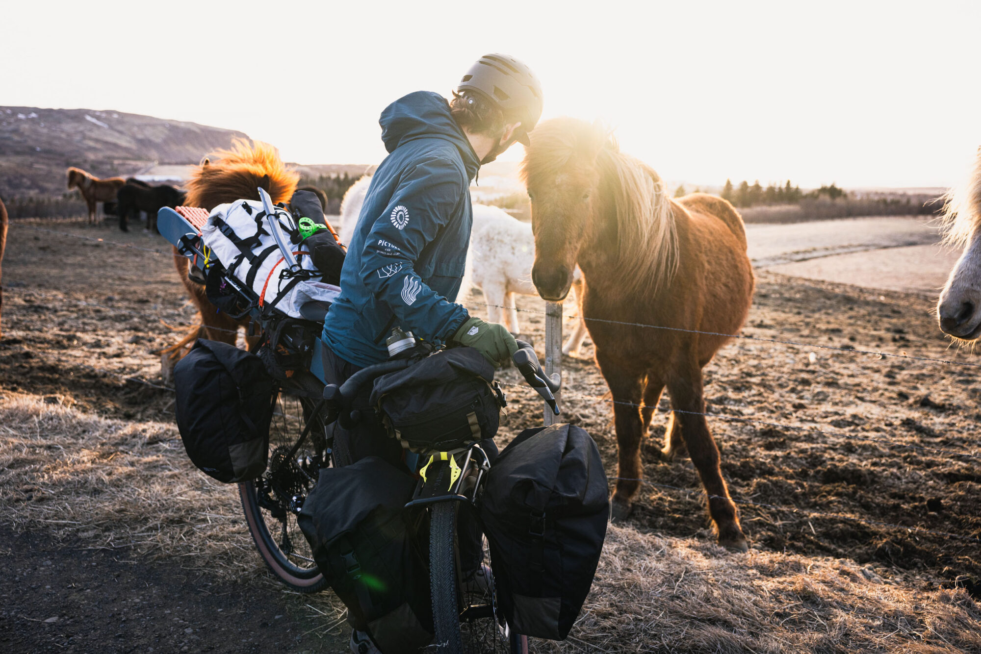 A Hundred Words for Wind Film Cycling to Ski Iceland