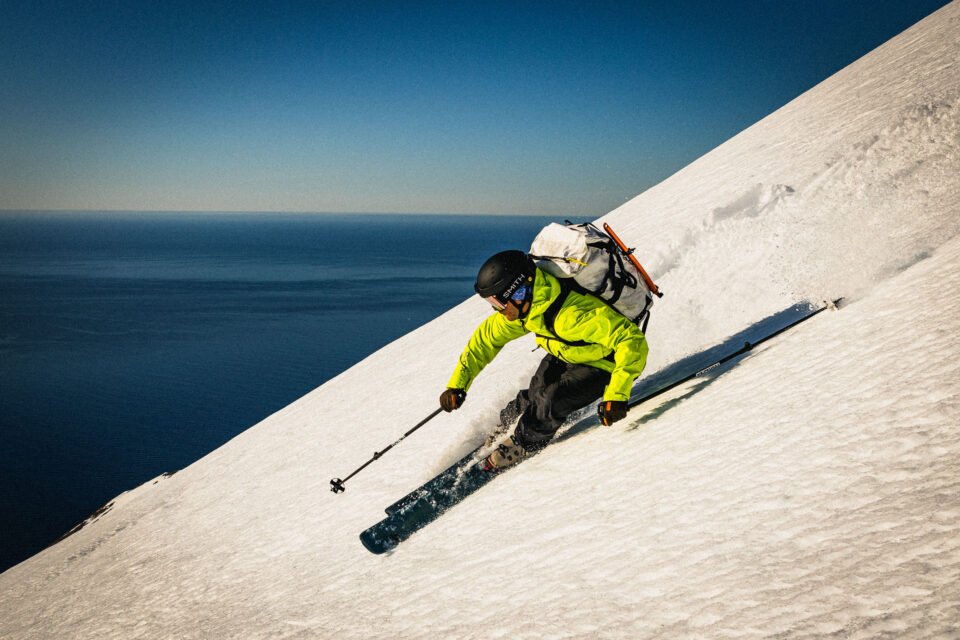 A Hundred Words for Wind Film Cycling to Ski Iceland