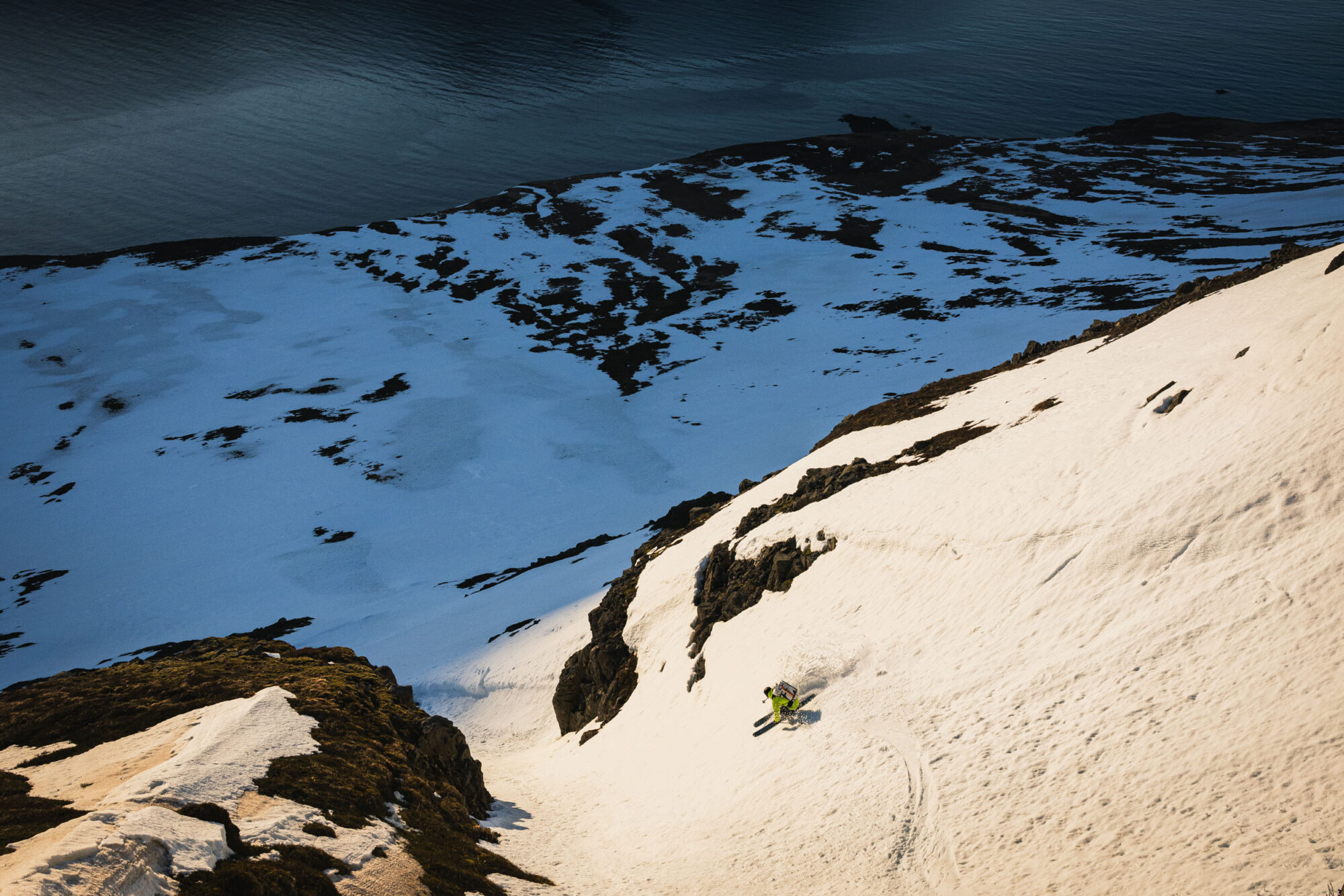 A Hundred Words for Wind Film Cycling to Ski Iceland