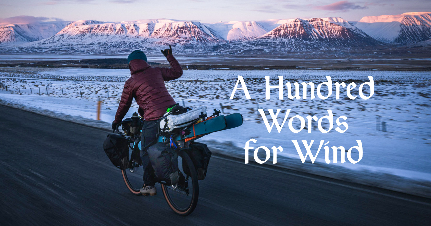 A Hundred Words for Wind: Cycling to Ski Iceland