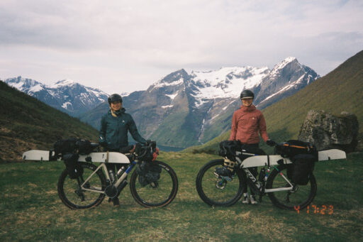 splitboarding bikepacking norway