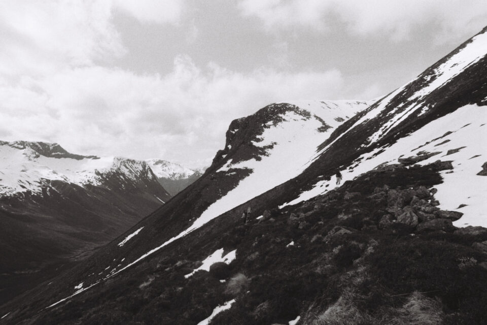 splitboarding bikepacking norway