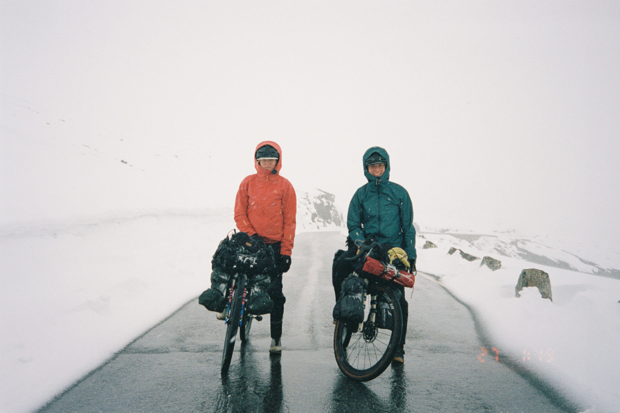 splitboarding bikepacking norway