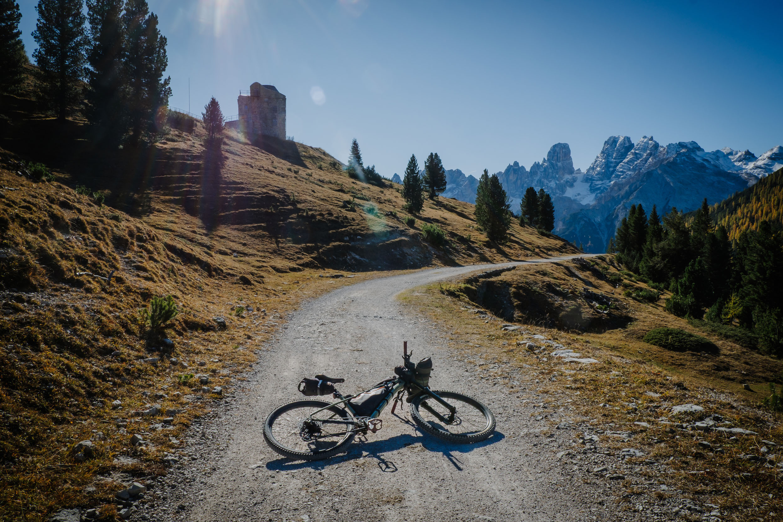 Braies Beyond bikepacking route