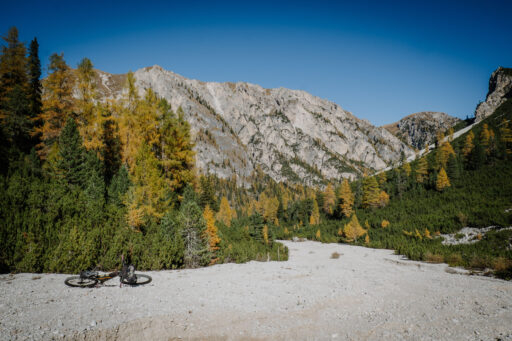 Braies Beyond bikepacking route