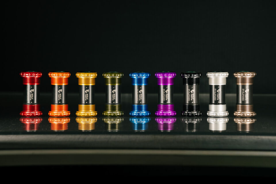Wolf Tooth Bottom Brackets Now in Nine Colors