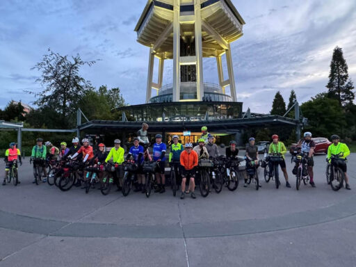 Great American Wheel Route Segment 1 Columbia