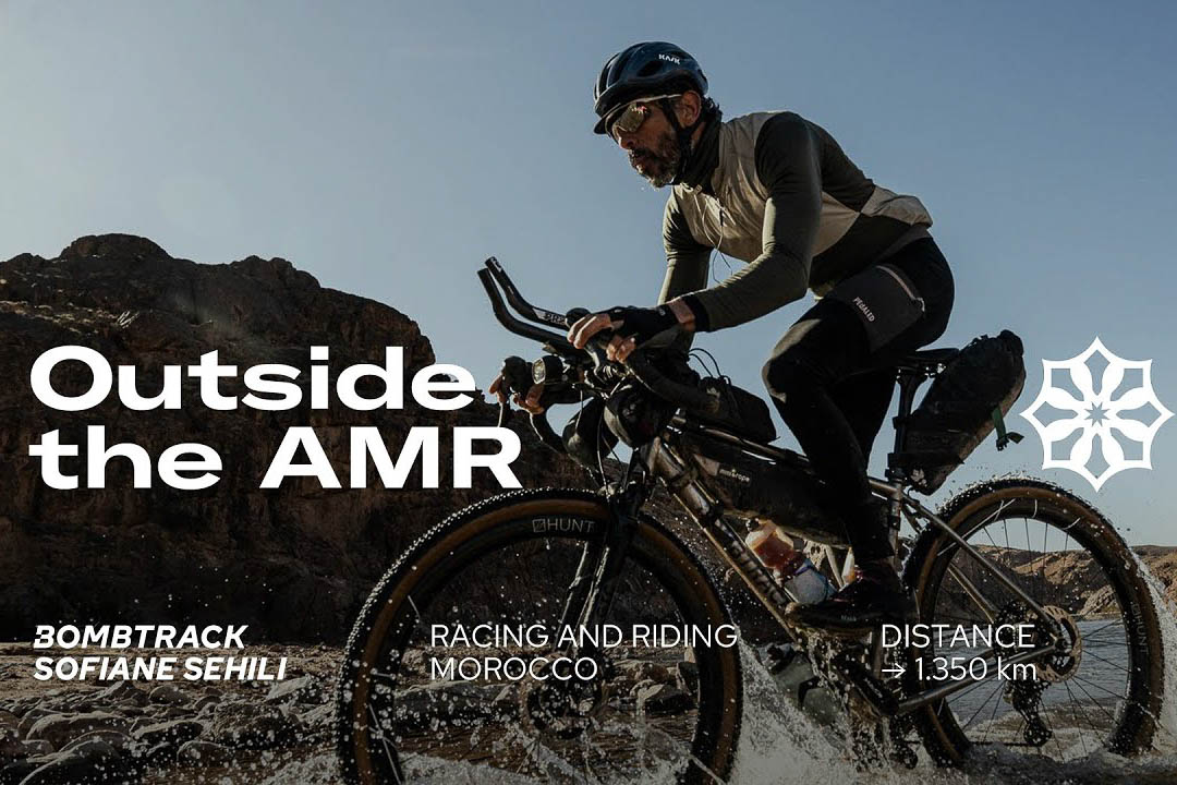 Sofiane Sehili Outside the Atlas Mountain Race