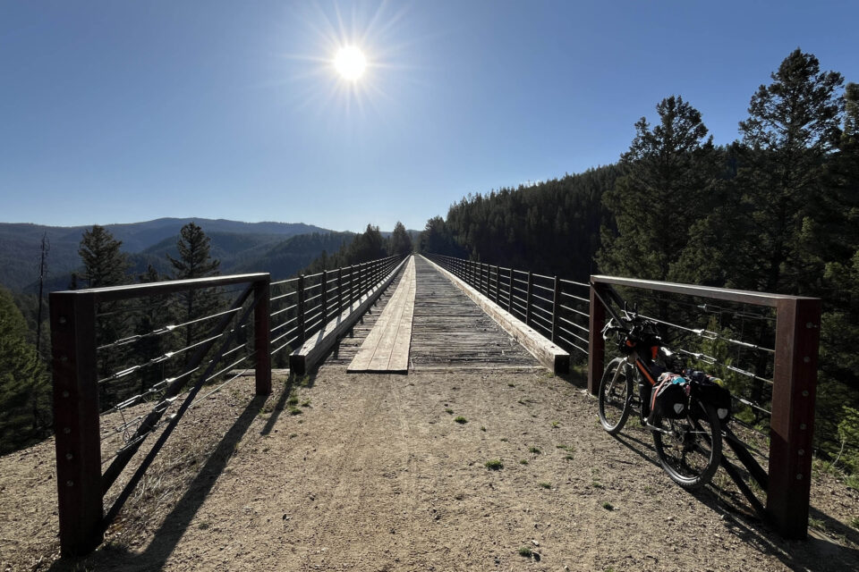 recent bikepacking route