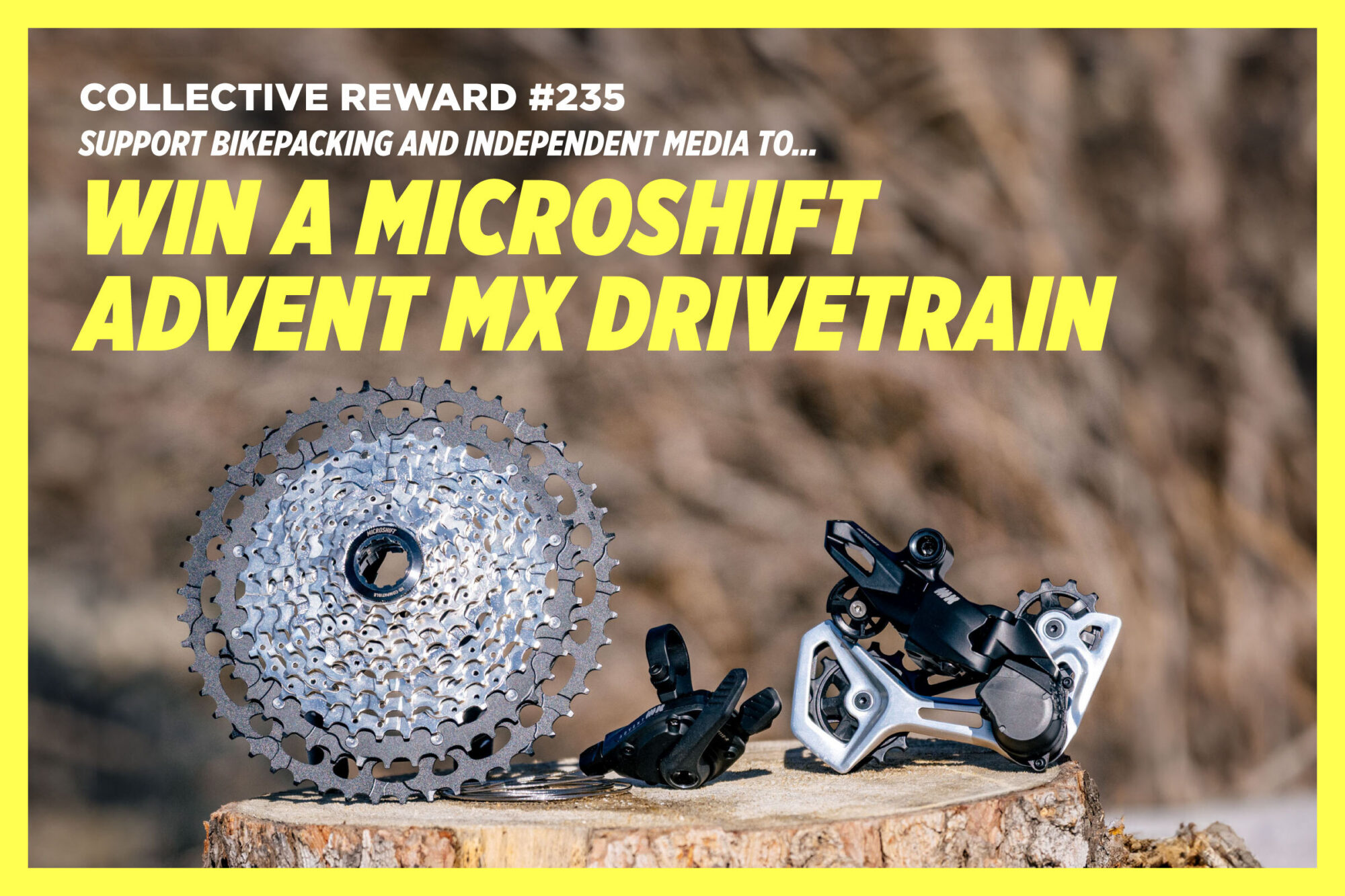 microSHIFT Advent MX Drivetrain Giveaway - BIKEPACKING.com