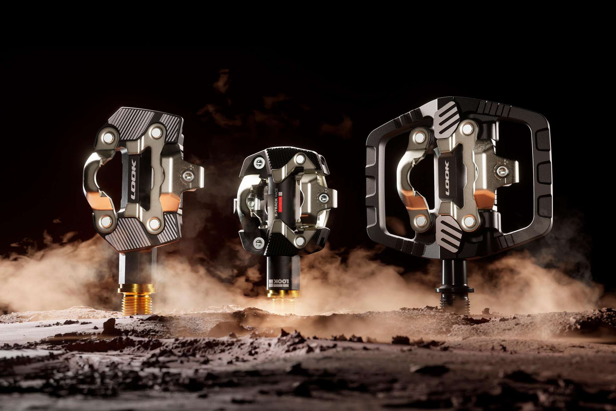 The LOOK Gravel Pedal Range Features Three New Clipless Options