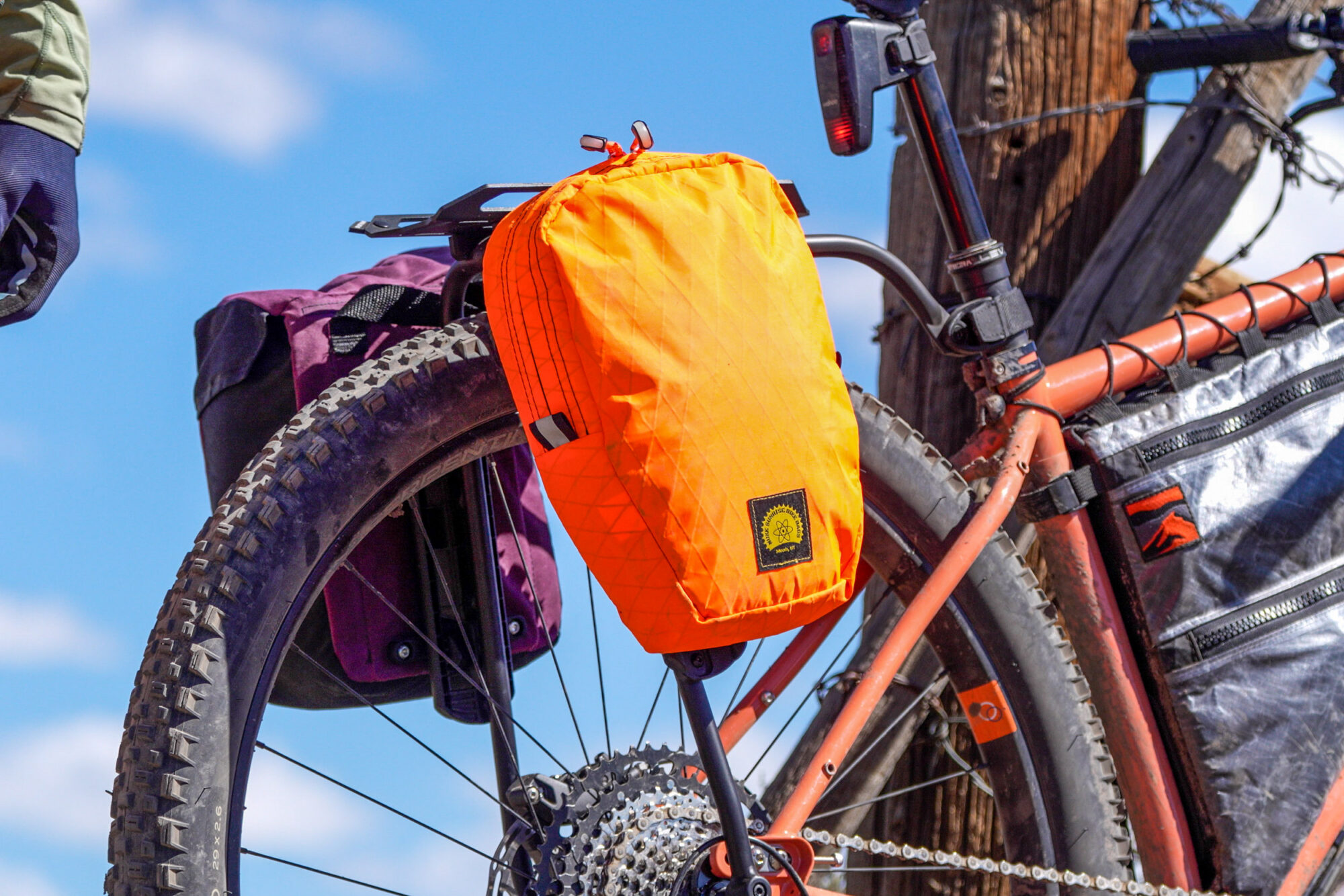 Old Man Mountain FLiP Cage Bags Roundup, Nuke Sunrise