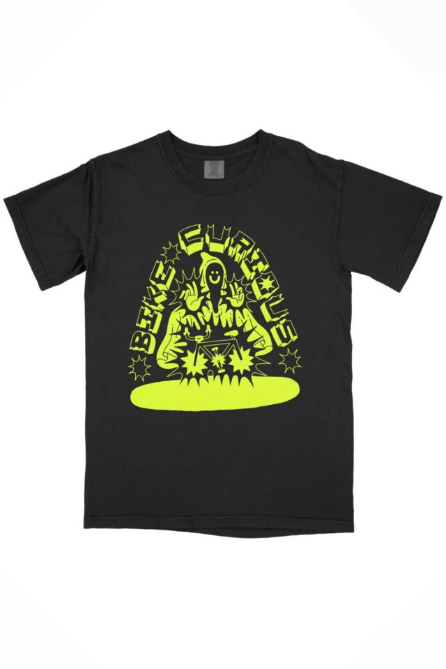 Bike Curious Wizard Tee