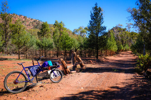 Ikara Outback bikepacking route