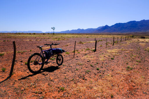 Ikara Outback bikepacking route