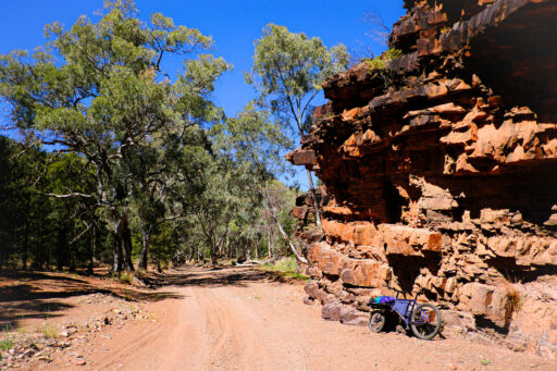 Ikara Outback bikepacking route