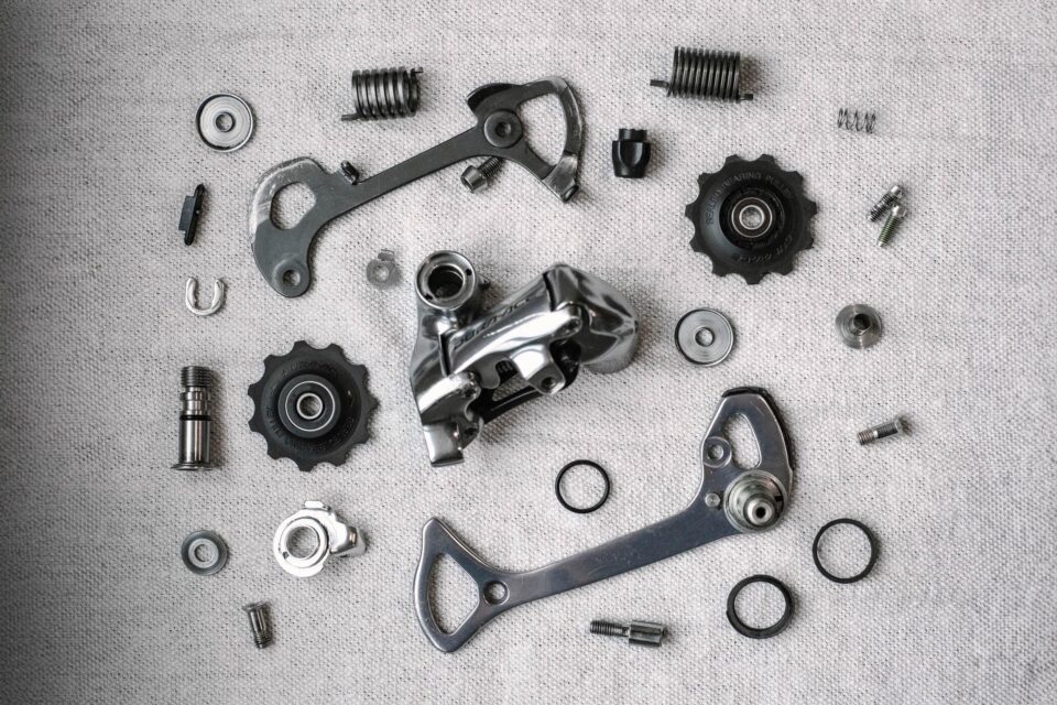 Shimano Dura-Ace long cage rear derailleur restoration