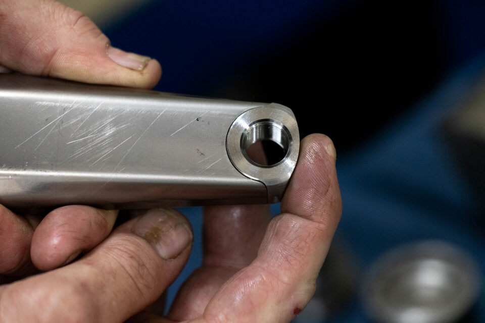 white industries titanium cranks