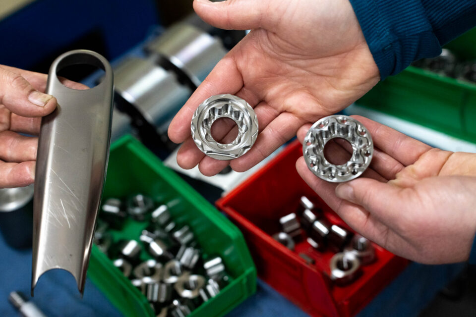 white industries titanium cranks