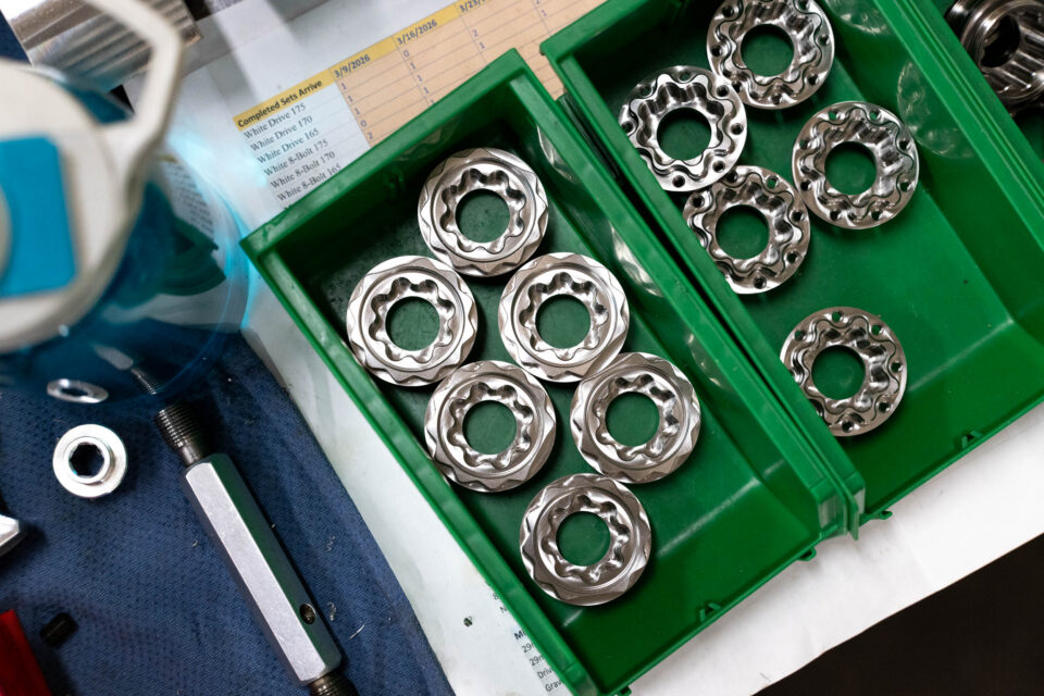 white industries titanium cranks