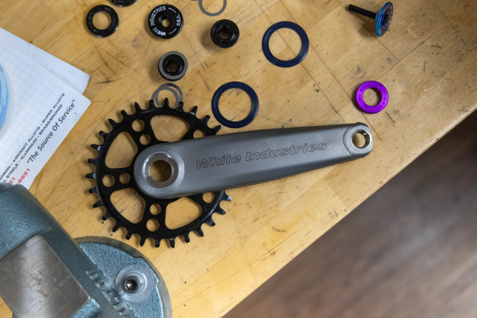 white industries titanium cranks