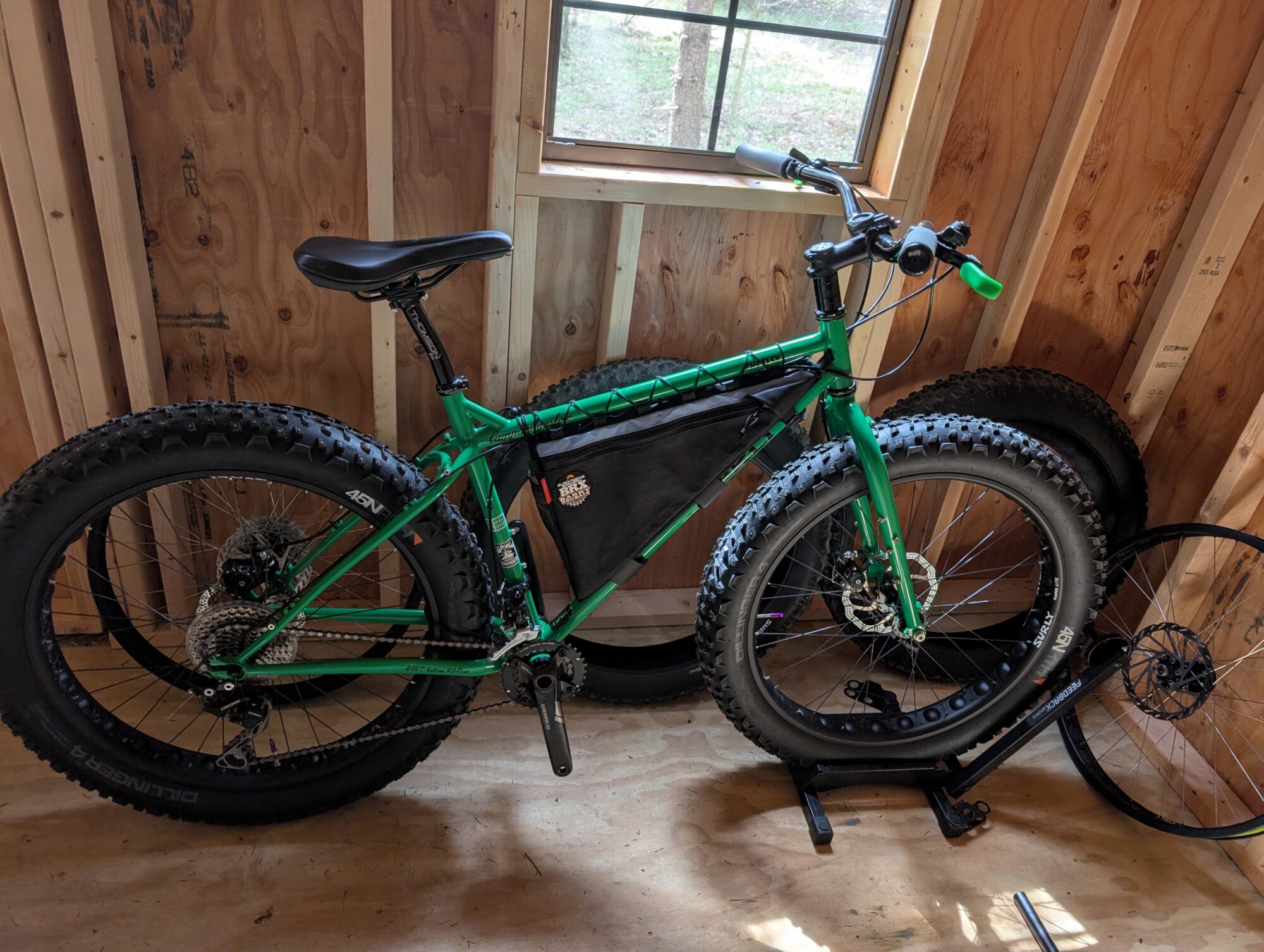 Surly Pugsley with 2nd wheelset - BIKEPACKING.com