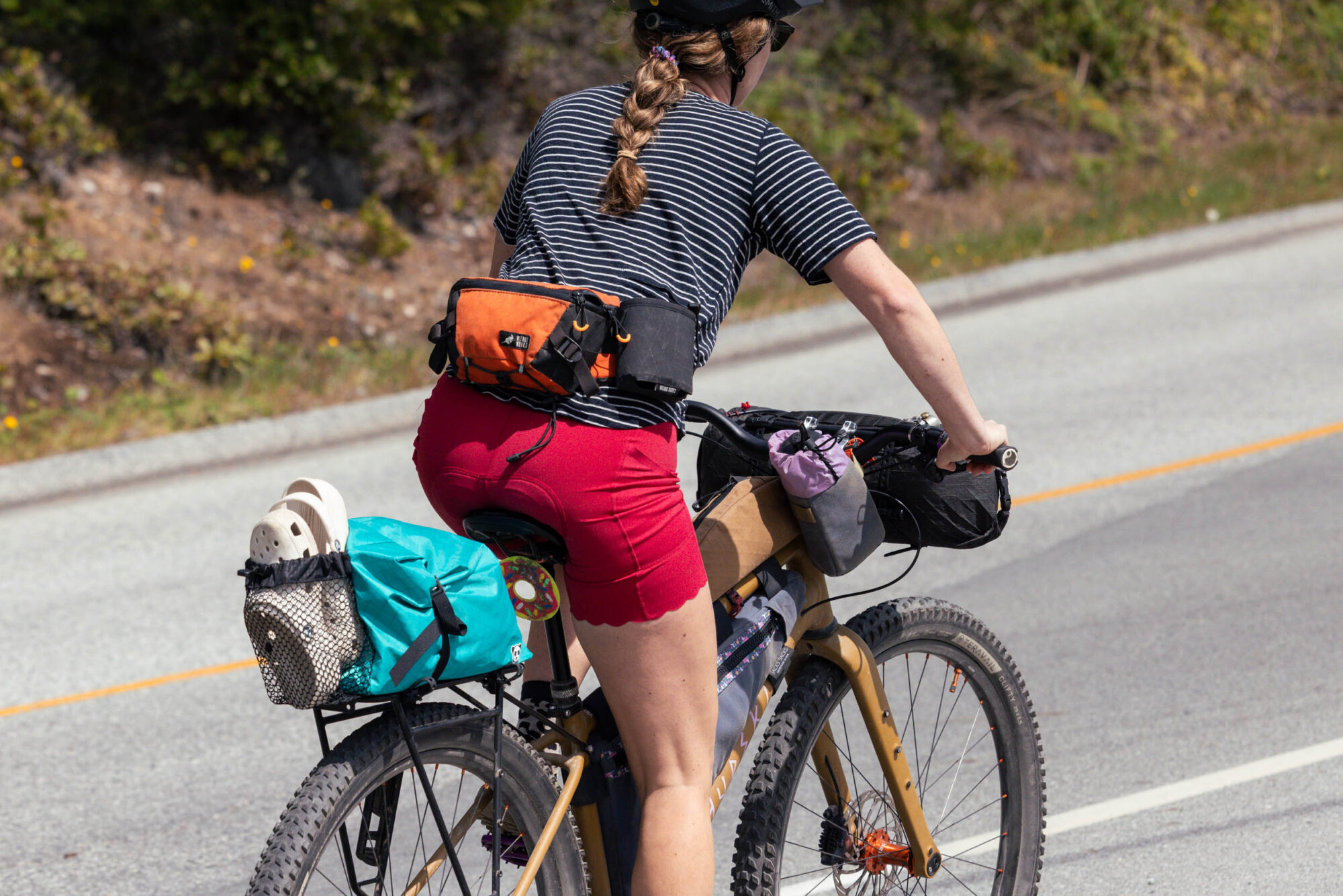 rogue panda picketpost rack top bag review