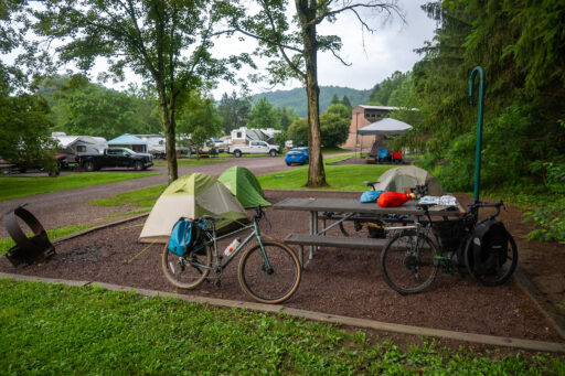 The Steel Triangle bikepacking route